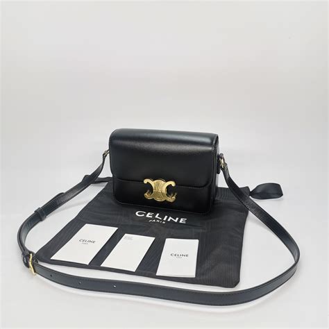 Women's Classique Triomphe bag in shiny calfskin 